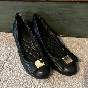 Cole Haan Tali Bow Black Wedge